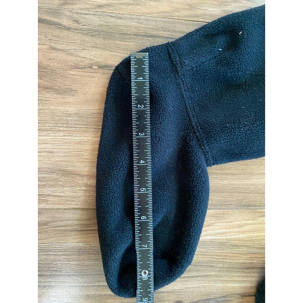 Navy Hunter tall fleece welly boot socks featuring fold-over white knit cuffs - Picture 3 of 4